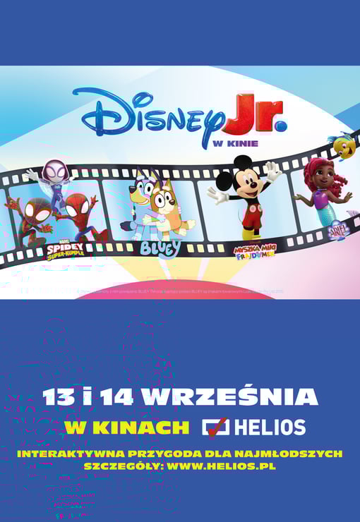 Plakat filmu Disney Junior w Kinie