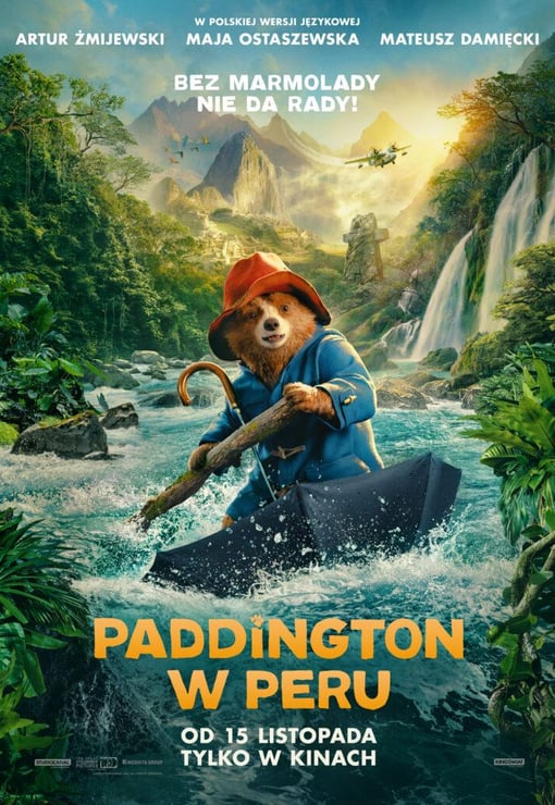 Plakat filmu Paddington w Peru (dubbing)