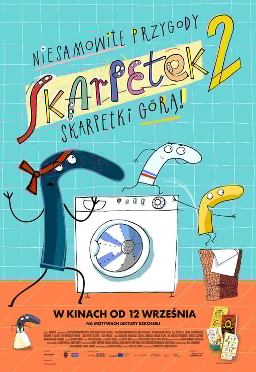 Plakat filmu Niesamowite przygody skarpetek 2. Skarpetki górą!