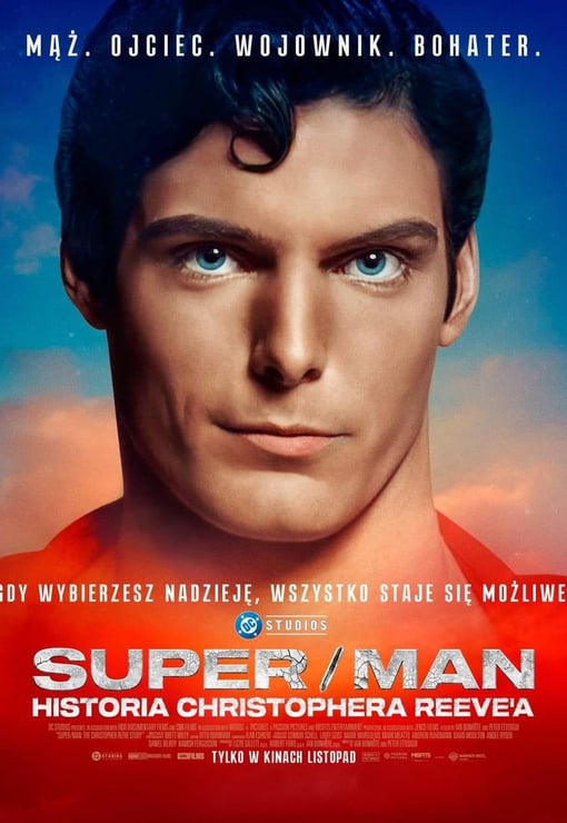 Plakat filmu Super/Man: Historia Christophera Reeve'a