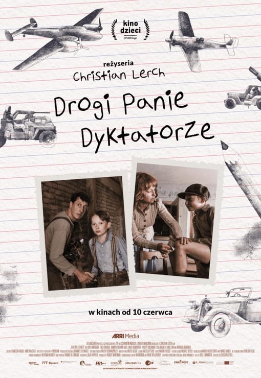 Plakat filmu Drogi Panie Dyktatorze (dubbing)