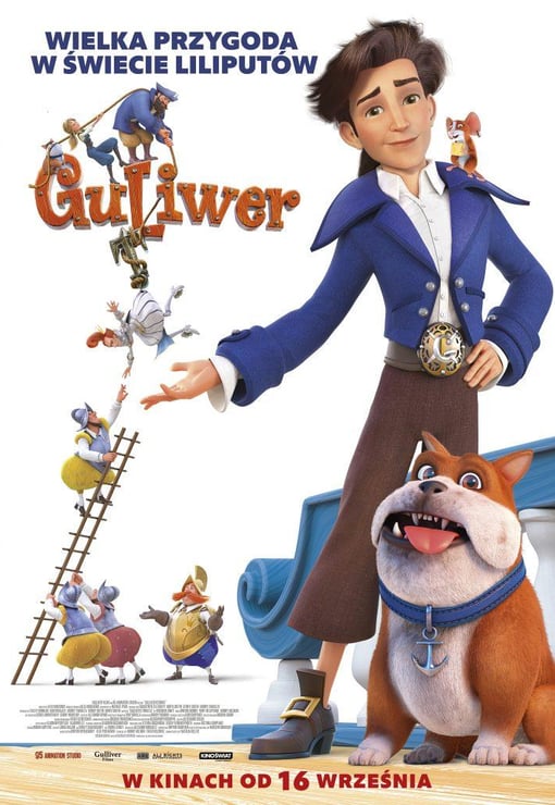 Plakat filmu Guliwer (dubbing)