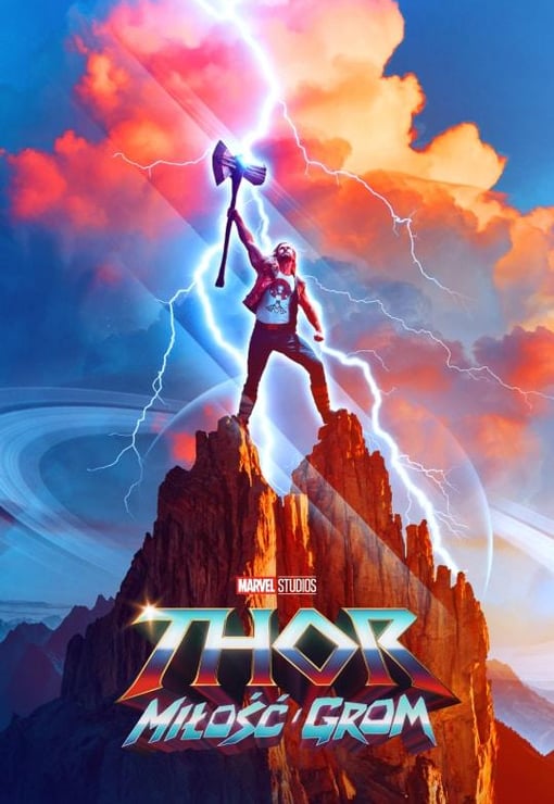 Plakat filmu Thor: miłość i grom (dubbing)
