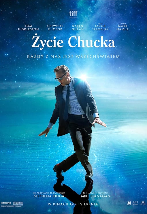 Plakat filmu Życie Chucka