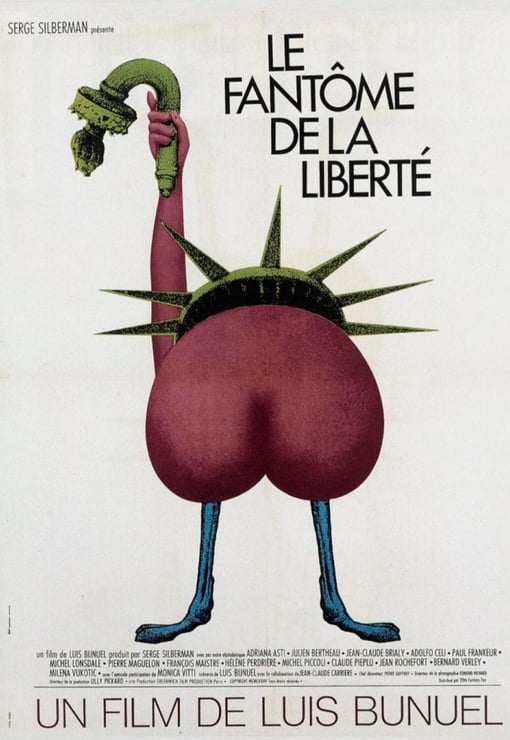 Plakat filmu Widmo wolności