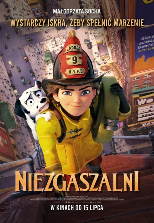 Plakat filmu Niezgaszalni (dubbing)
