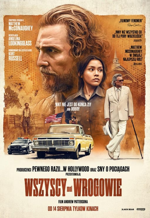 Plakat filmu Wszyscy moi wrogowie