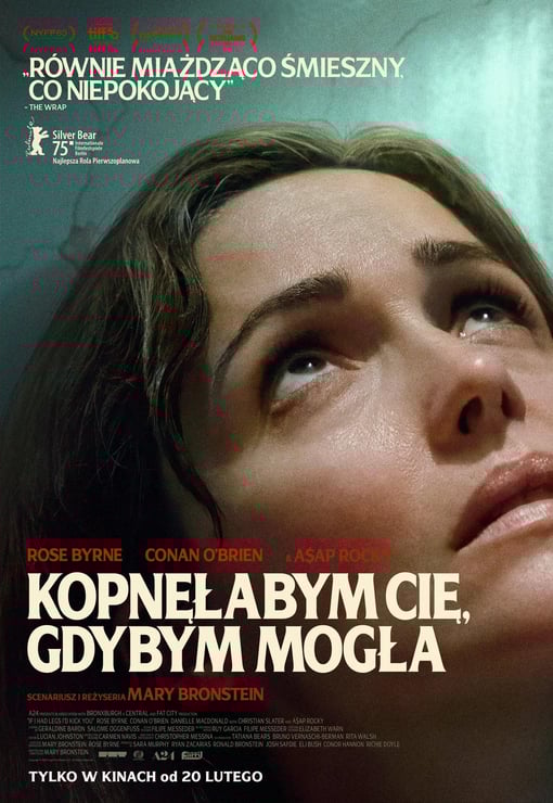 Plakat filmu Kopnęłabym cię, gdybym mogła