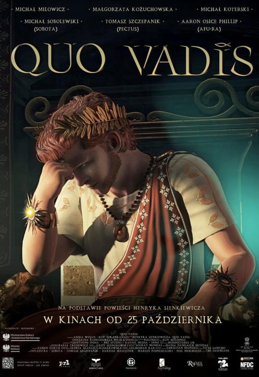 Plakat filmu Quo Vadis (dubbing)