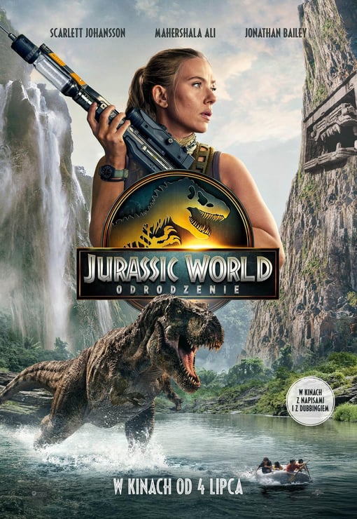 Plakat filmu Jurassic World: Odrodzenie