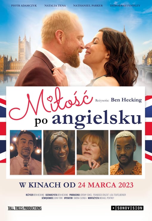 Plakat filmu Miłość po angielsku