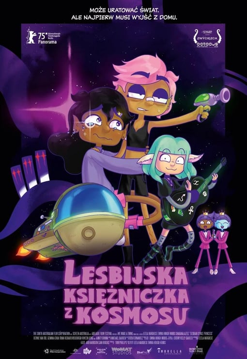 Plakat filmu Lesbijska księżniczka z kosmosu
