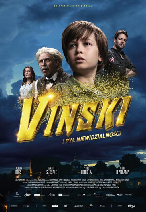 Plakat filmu Vinski i pył niewidzialności (dubbing)
