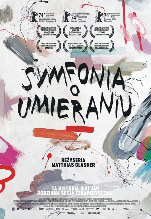 Plakat filmu Symfonia o umieraniu
