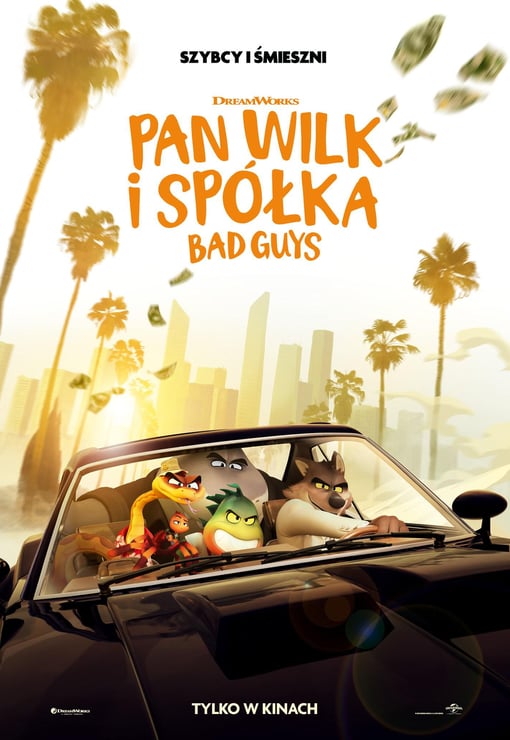 Plakat filmu Pan Wilk i spółka. Bad Guys (dubbing)