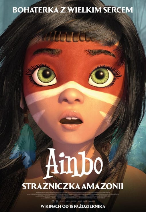 Plakat filmu Ainbo - Strażniczka Amazonii (dubbing)