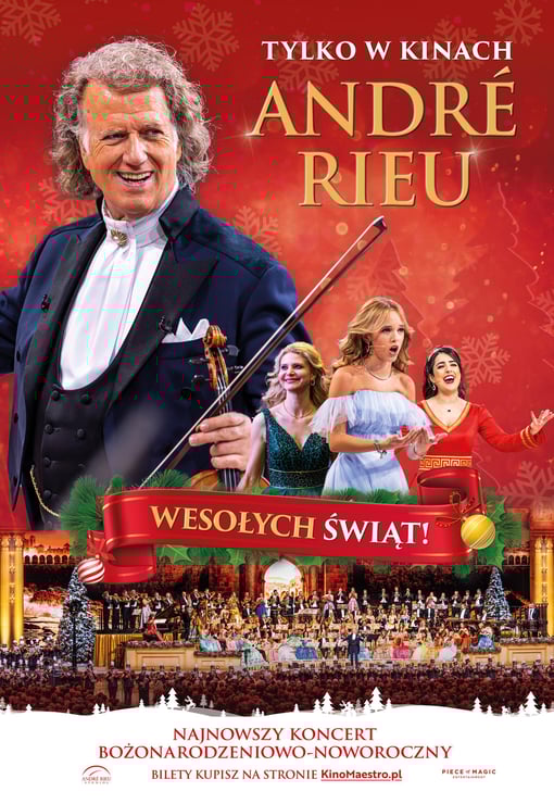 Plakat filmu Andre Rieu. Wesołych Świąt!