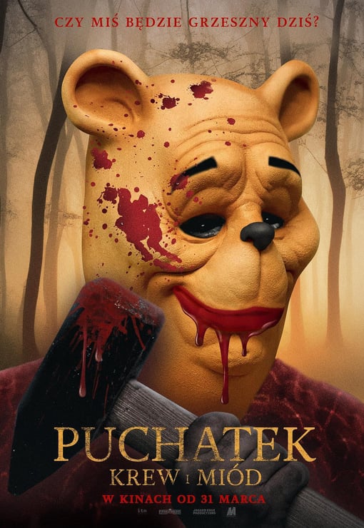 Plakat filmu Puchatek: Krew i miód