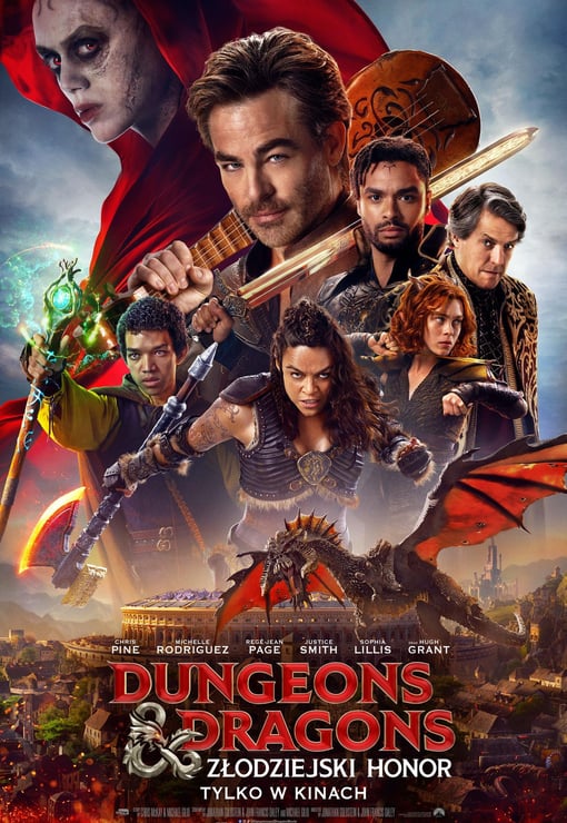 Plakat filmu Dungeons & Dragons: Złodziejski honor