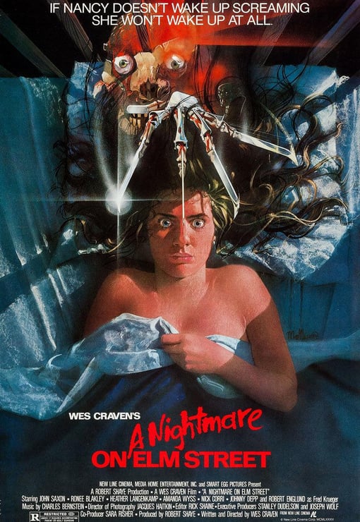 Plakat filmu Koszmar z ulicy Wiązów