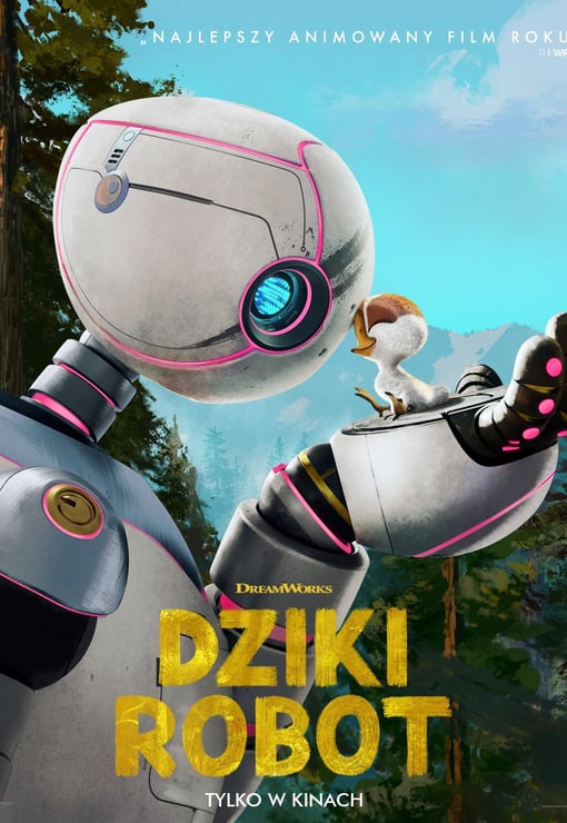 Plakat filmu Dziki robot (dubbing)