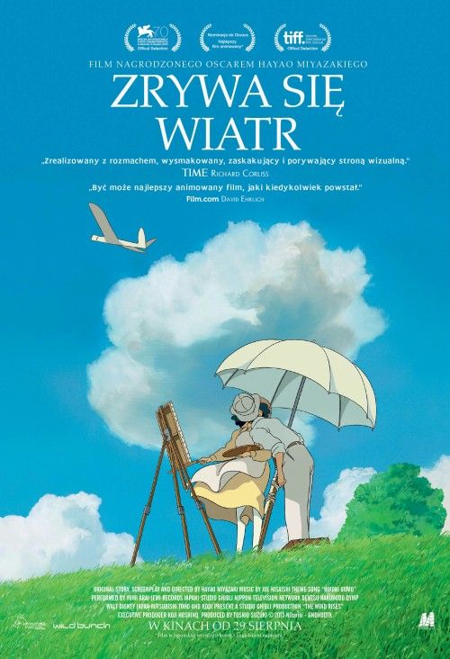 Plakat filmu Zrywa się wiatr
