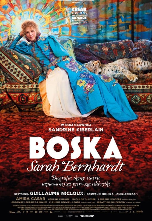 Plakat filmu Boska Sarah Bernhardt