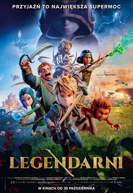 Plakat filmu Legendarni (dubbing)