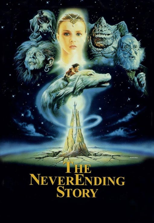 Plakat filmu Niekończąca się opowieść