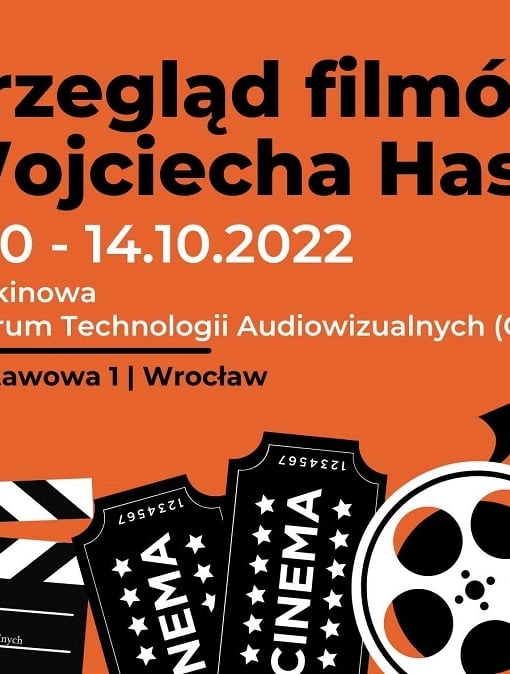 Plakat filmu Przegląd filmów Wojciecha Jerzego Hasa w CeTA
