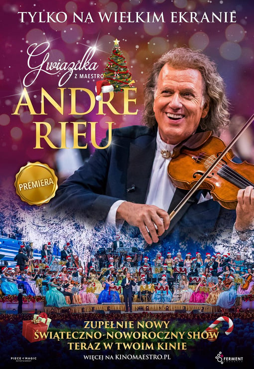 Plakat filmu Gwiazdka z maestro André Rieu