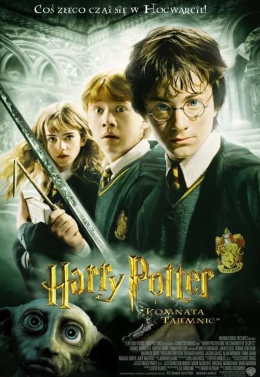 Plakat filmu Harry Potter i Komnata Tajemnic (dubbing)