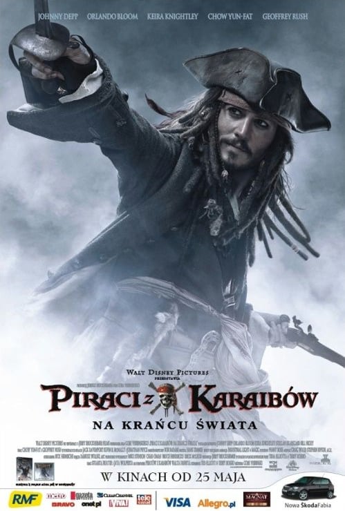Plakat filmu Piraci z Karaibów: Na krańcu świata