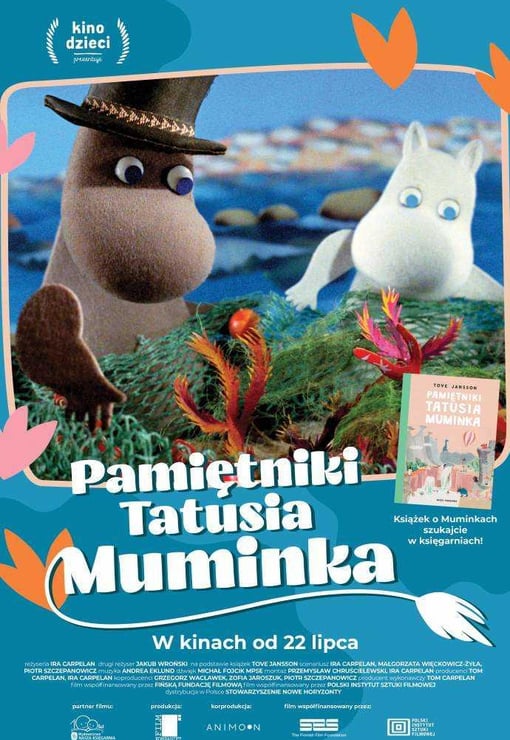 Plakat filmu Pamiętniki Tatusia Muminka (dubbing)
