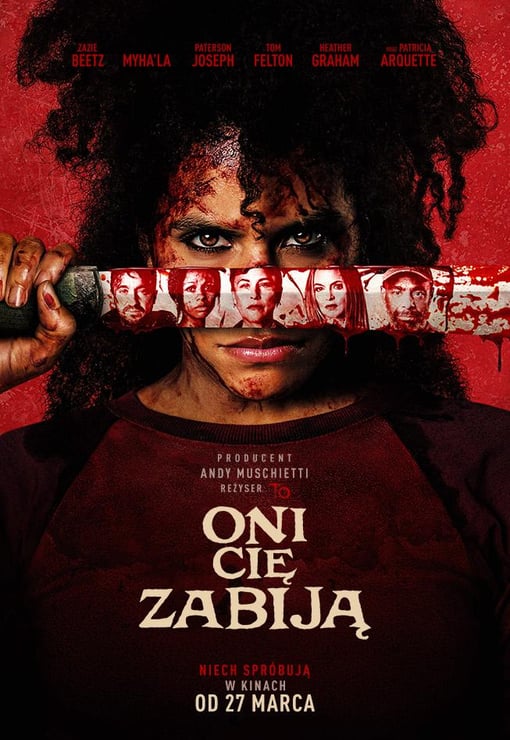 Plakat filmu Oni cię zabiją