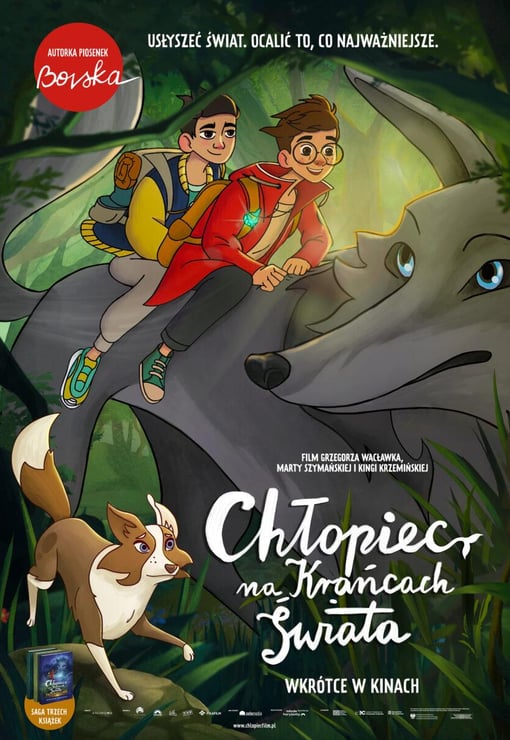 Plakat filmu Chłopiec na krańcach świata