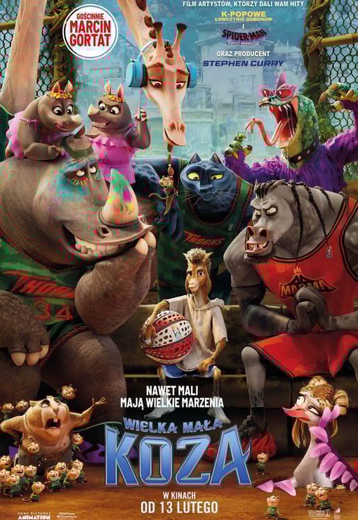 Plakat filmu Wielka mała koza (dubbing)