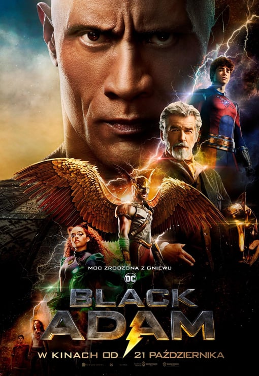 Plakat filmu Black Adam (dubbing)