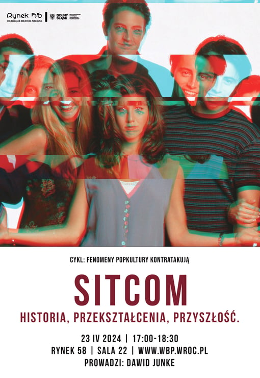 Plakat filmu Sitcom - historia, przekształcenia, przyszłość