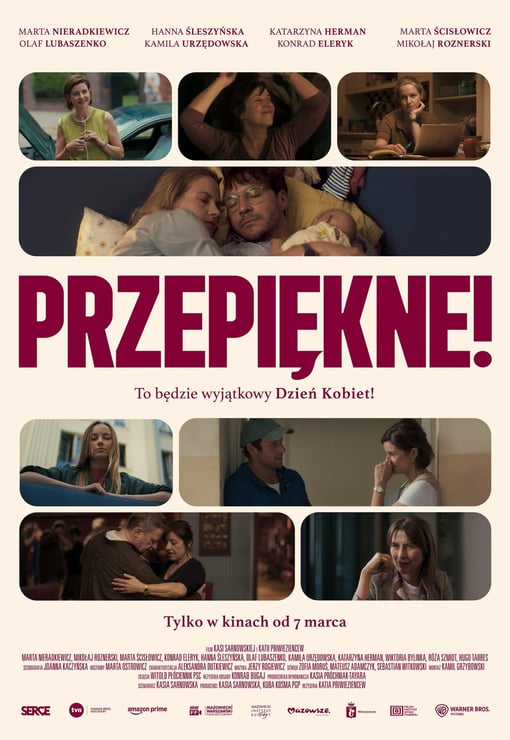 Plakat filmu Przepiękne!