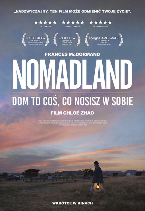 Plakat filmu Nomadland