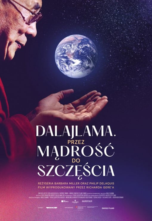 Plakat filmu Dalajlama. Przez mądrość do szczęścia