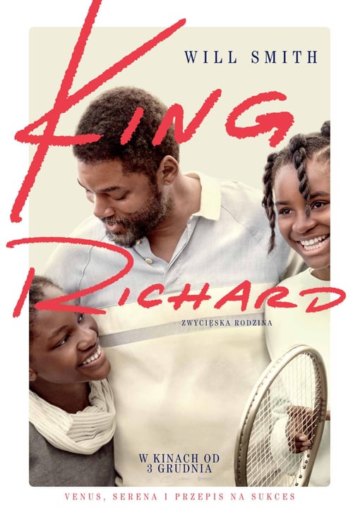 Plakat filmu King Richard: Zwycięska rodzina