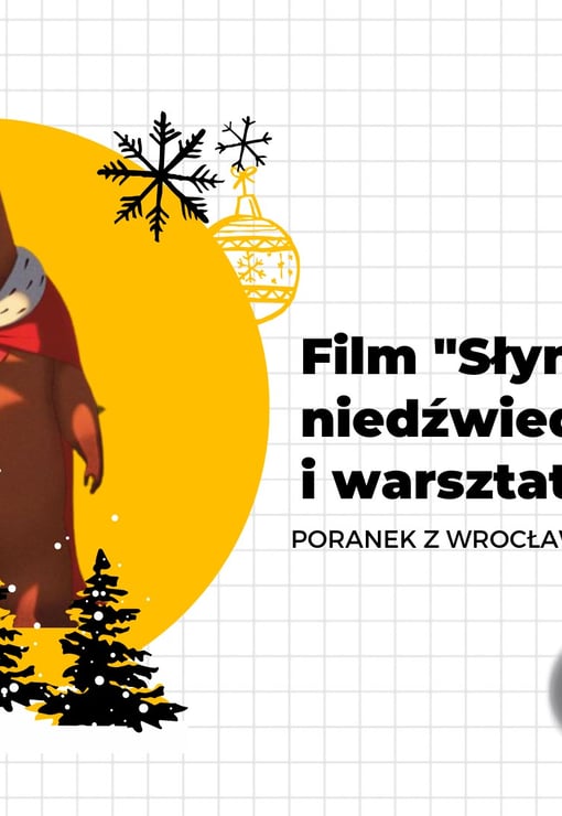 Plakat filmu Poranek Filmowy z Wrocławską Fundacją Filmową w CAL SZCZEPIN