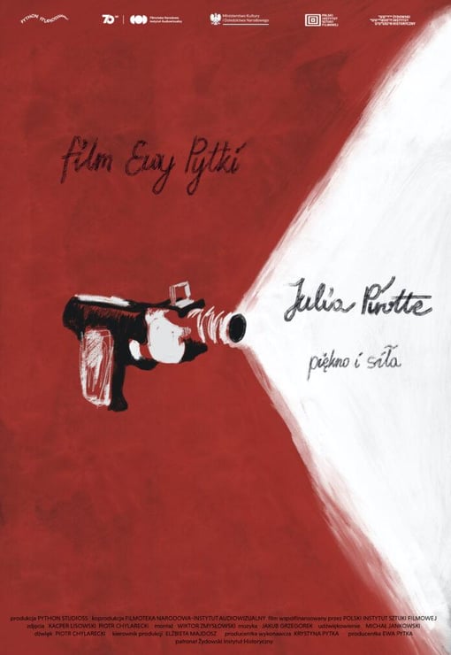 Plakat filmu Julia Pirotte. Piękno i siła