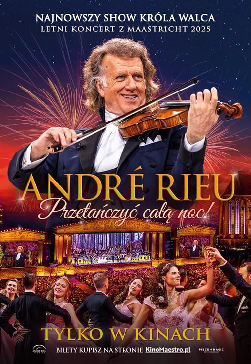 Plakat filmu Andre Rieu. Przetańczyć całą noc!