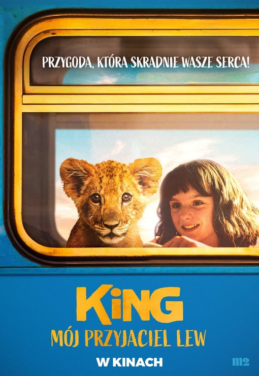 Plakat filmu King. Mój przyjaciel lew