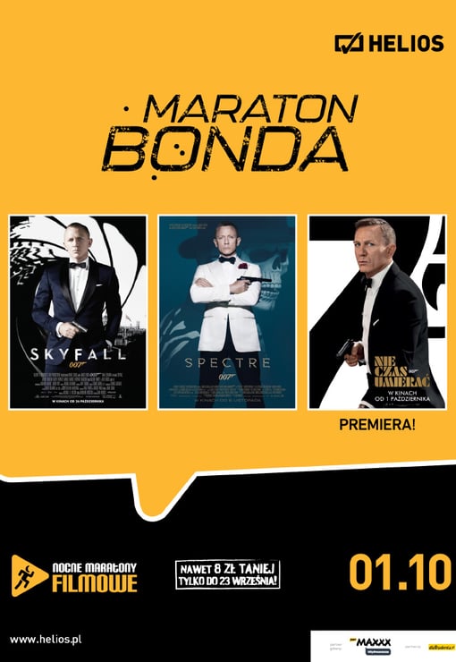 Plakat filmu Maraton Bonda