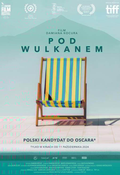 Plakat filmu Pod wulkanem