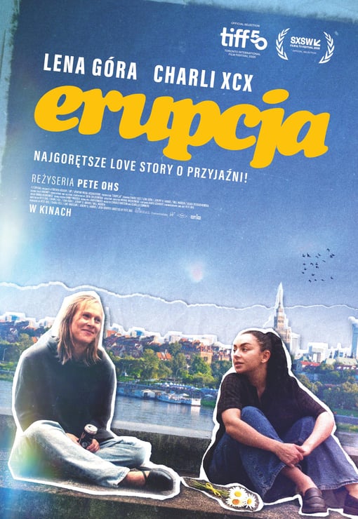 Plakat filmu Erupcja